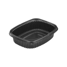 Cookipack PP noir 1comp 1000ml 215x170x50mm